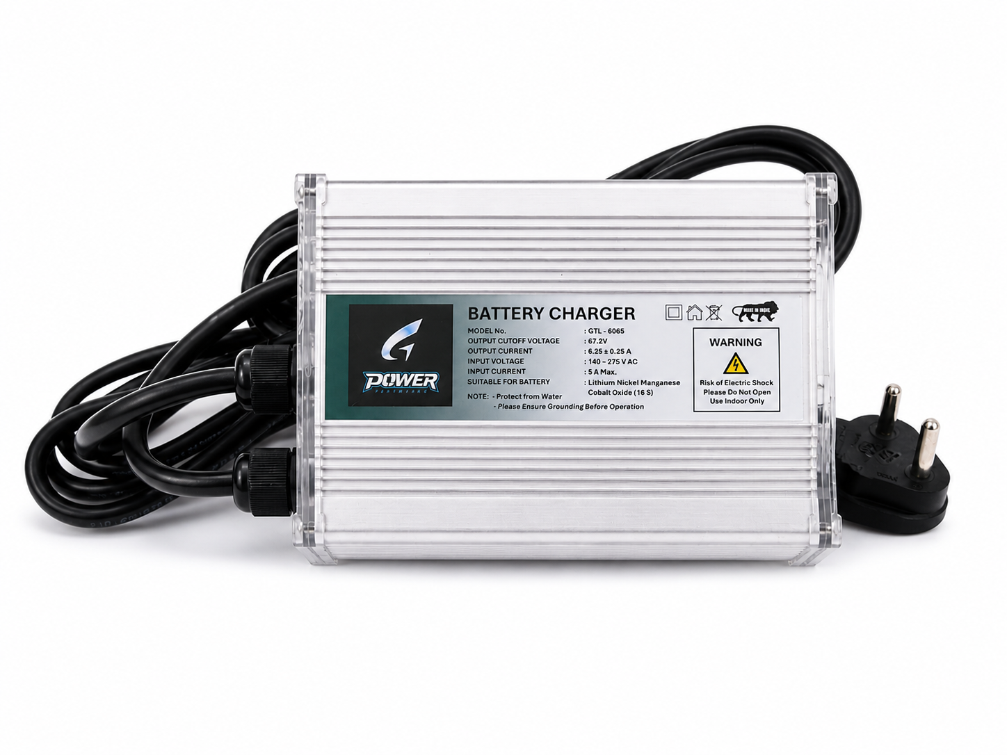 GTL 6065 67.2V 6.25A Lithium Battery Charger