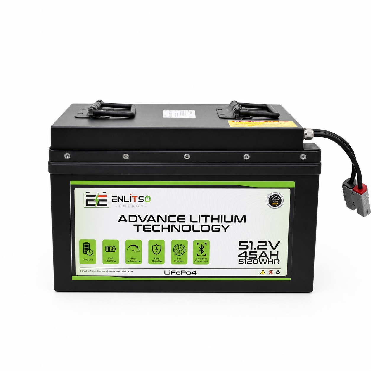 51V 45Ah LiFePO4 Lithium Battery Pack