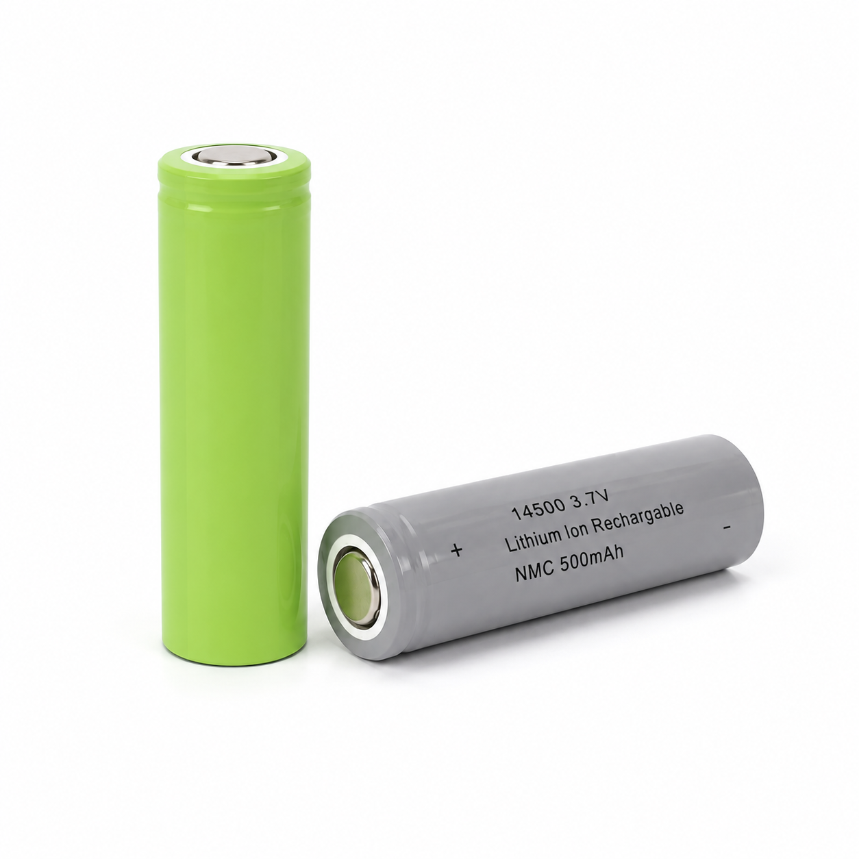 14500-3.7v-Lithium Ion Rechargable-NMC-500mAh