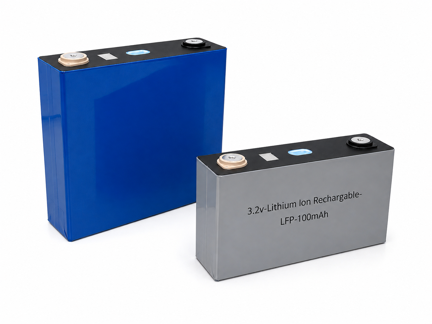 3.2v-Lithium Ion Rechargable-LFP-100mAh